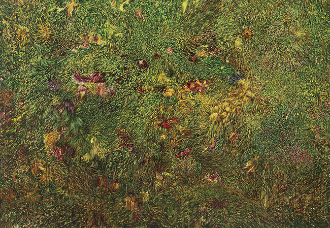 이혜성, Nameless Flower6-2, Oil on Canvas, 112x162cm, 2023