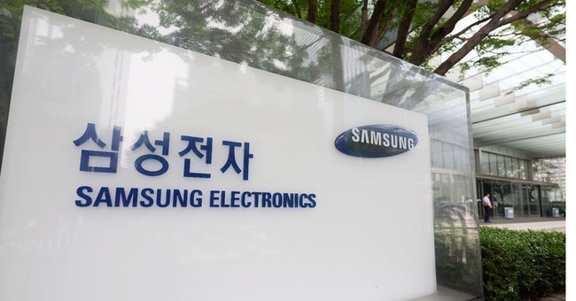서울 서초구 삼성전자 서초사옥에 로고(사진=뉴시스 제공)