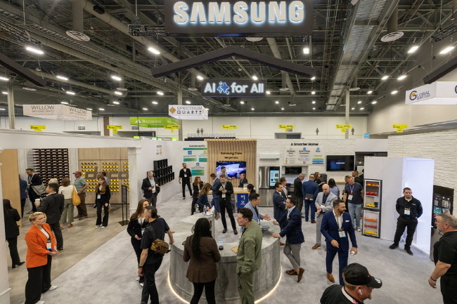 KBIS 2025 삼성전자 전시장 전경 사진(사진=삼성전자 제공)