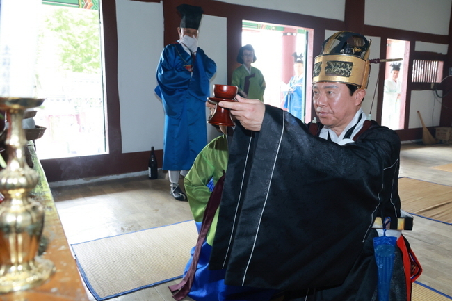 금산향교 2025년 춘계석전대제. (사진=금산군 제공)