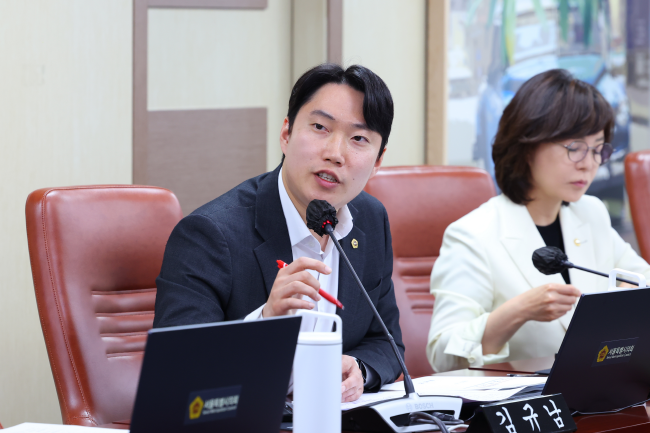발언하는 김규남 서울시의원(사진=서울시의회 제공)