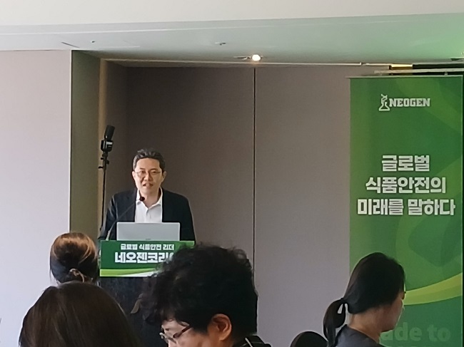 <strong>박준영 네오젠코리아 지사장(사진=홍경의 기자)</strong>