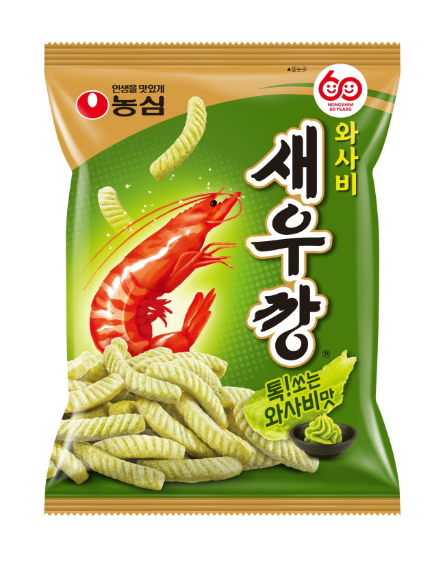 ‘와사비새우깡’(사진=농심 제공)