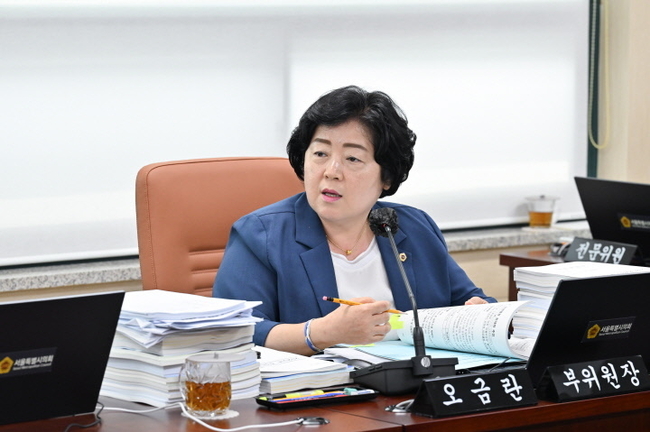 서울특별시의회 보건복지위원회 오금란 부위원장(더불어민주당, 노원2)/(사진=서울시의회 제공)