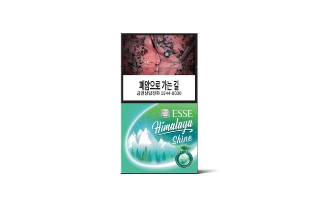 ‘에쎄 히말라야 샤인’ 제품 이미지 (사진설명) KT&G가 신제품 ‘에쎄 히말라야 샤인’을 국내 공항 면세점에 출시했다. 사진은 신제품 ‘에쎄 히말라야 샤인’ 제품 이미지.(사진=KT&G 제공)