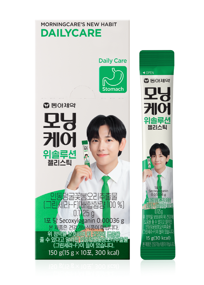  ‘모닝케어 위솔루션 젤리스틱’ 이미지(사진=동아제약 제공)