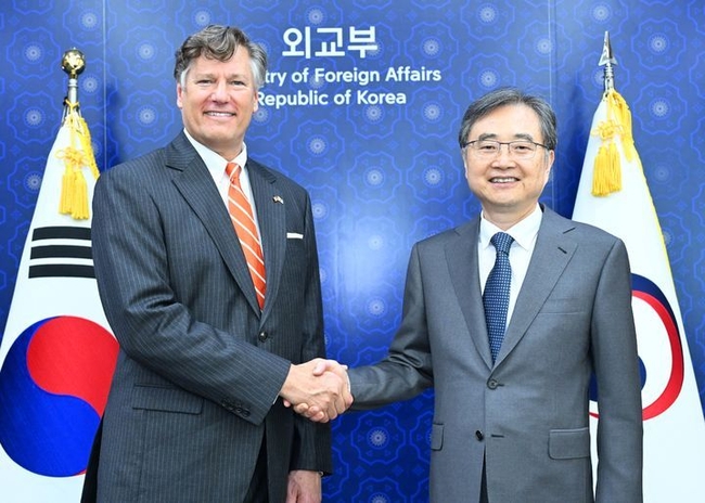 한미 외교차관회담. (사진=외교부 제공) 