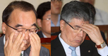 박재완 장관과 김중수 한국은행총재 고민