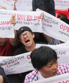 반값등록금, 절규하는 학생들