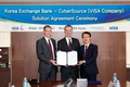 외환은행, 비자카드 자회사 ‘사이버소스’와 전략적 업무협약 체결