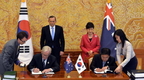 한·호주 정상회담…FTA 정식서명·비전 성명 채택