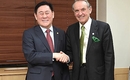 최경환, 엘리아슨 UN 사무부총장과 면담