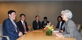 최경환, 라가르드 총재에 IMF 지배구조 개혁 촉구