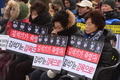 용산참사 7주기 추모식…“김석기 前청장 처벌하라”