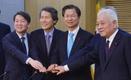 안철수 국민의당, 천정배 국민회의와 통합 합의 