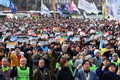  ‘민중총궐기’ 7000명 운집…물리적 충돌 없어