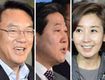 與 원내대표, 정진석·나경원·유기준 ‘3파전’