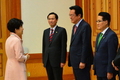 朴대통령·3당 원내대표단, 1시간22분 회동