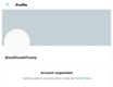 트위터, 트럼프 계정 '영구 정지'…