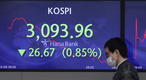 [마감시황]코스피 3100선 아래 마감…'기아·현대차' 하락