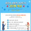 대구시 사회적 거리두기 1.5단계 2주간 연장