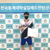 김천대학교, 추진 선수 전국 동계배드민턴 대회 준우승 차지