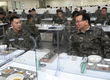 김총리, 훈련병과 식사 