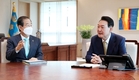 윤 대통령-한 총리 첫 주례회동 