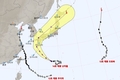 태풍 '난마돌' 북상 중…19일 자정부터 경상해안 최대 120㎜ 비