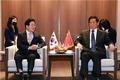 박병석, 리잔수 만나 '한반도 평화'에 중국 역할 강조