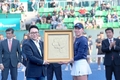 2022 WTA·ATP 협찬사 '코즈볼', 코리아오픈 국제 테니스대회 우승자 1억 상당 금화작품 수여