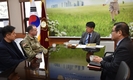 평택시의회 유승영 의장, 미 육군 험프리스 수비대 기지 사령관 접견