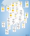 [내일날씨] 강원영동·동해안엔 눈·비…기온 최대 7도 내려가 '쌀쌀'