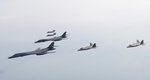 北 ICBM 도발…美 B-1B 전략폭격기 한미 연합훈련