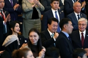 尹 대통령 부부, 카자흐 대통령과 문화적 공감대 확인