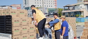 금산군, 1억5000만 원 상당 애경산업(주) 후원 물품 희망나눔곳간 배분