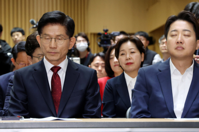 김문수·이준석 사전투표 전 단일화 무산...심야 만남 ‘불발’