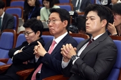 국힘, 지도부 거취 ‘내홍’...9일 의총서 김용태 거취 논의
