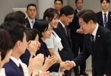 李대통령, 신임 국무위원들·국세청장 임명장 수여