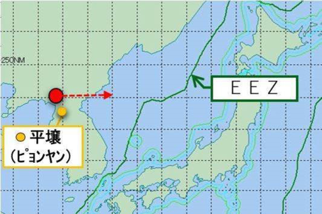 북한, 미국 제재에 상응 조치 예고 하루 만에 탄도미사일 발사..일본 “EEZ 밖에 낙하 추정”
