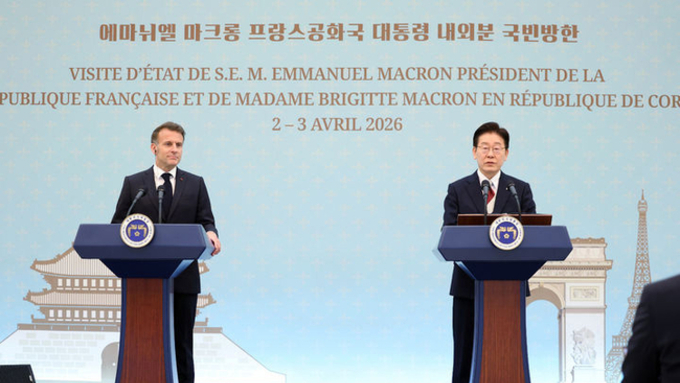 한국·프랑스 정상 “호르무즈 해협 내 안전한 해상수송로 확보 위해 협력하겠다”