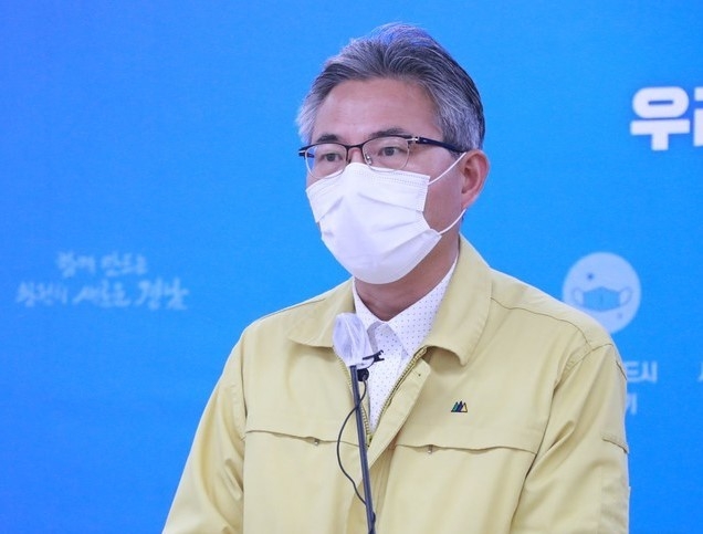 신종우 경남도 복지보건국장, 코로나19 관련 브리핑