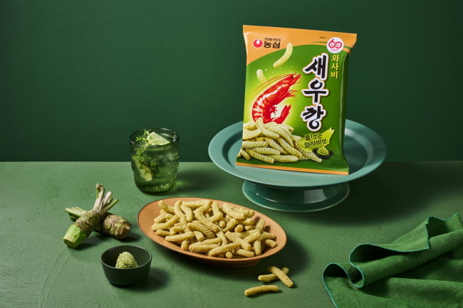 “찡한 매력” 농심 와사비새우깡, 입소문 타고 초반 돌풍